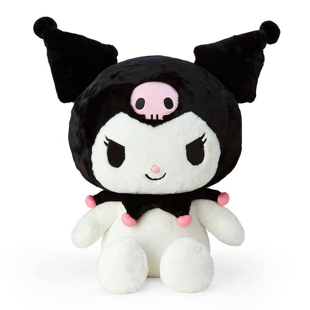 サンリオ SANRIO サンリオ ぬいぐるみLLL クロミ クロミちゃん kuromi 72×65×45cm スタンダードドール キャラクター 230731 SANRIO クロミ 3L
