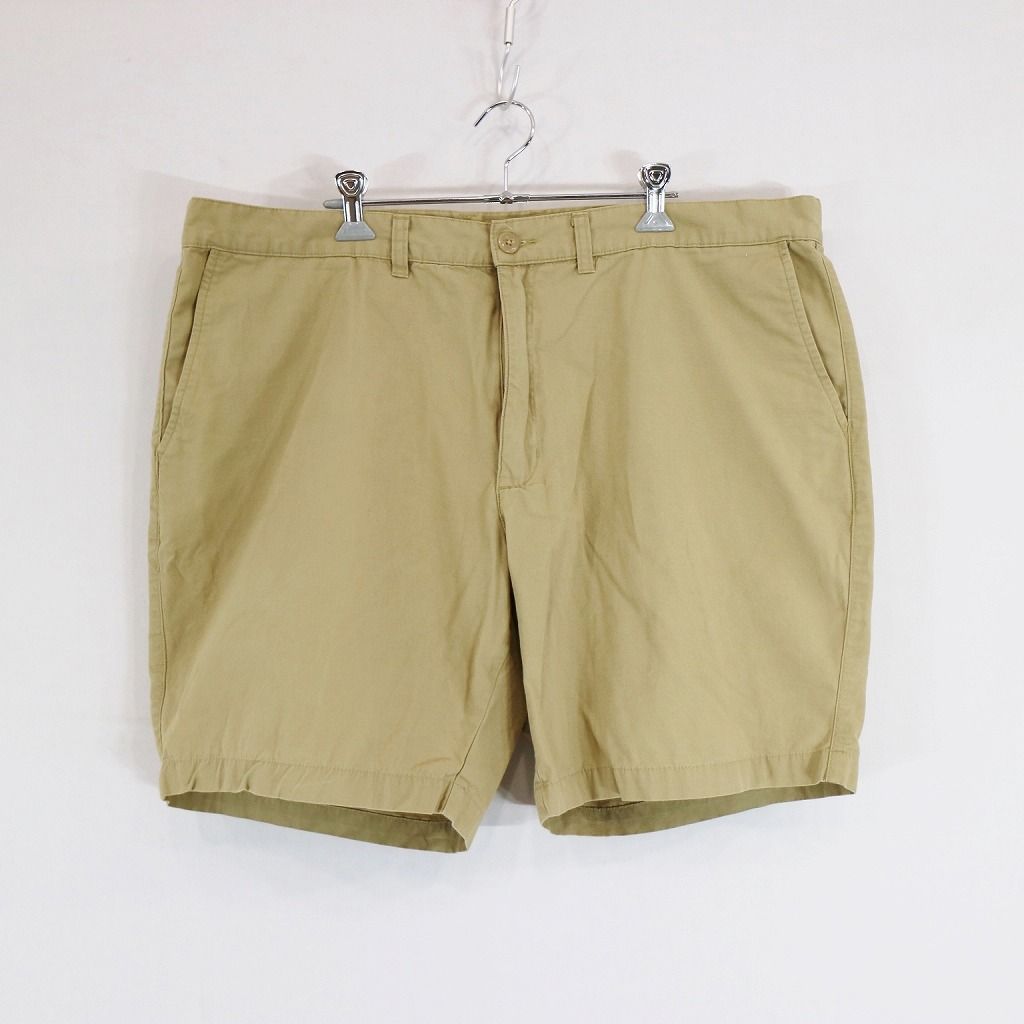 SALE/ patagonia パタゴニア ショートパンツ アウトドア キャンプ コットン ベージュ (メンズ 40) 中古 古着 N7928