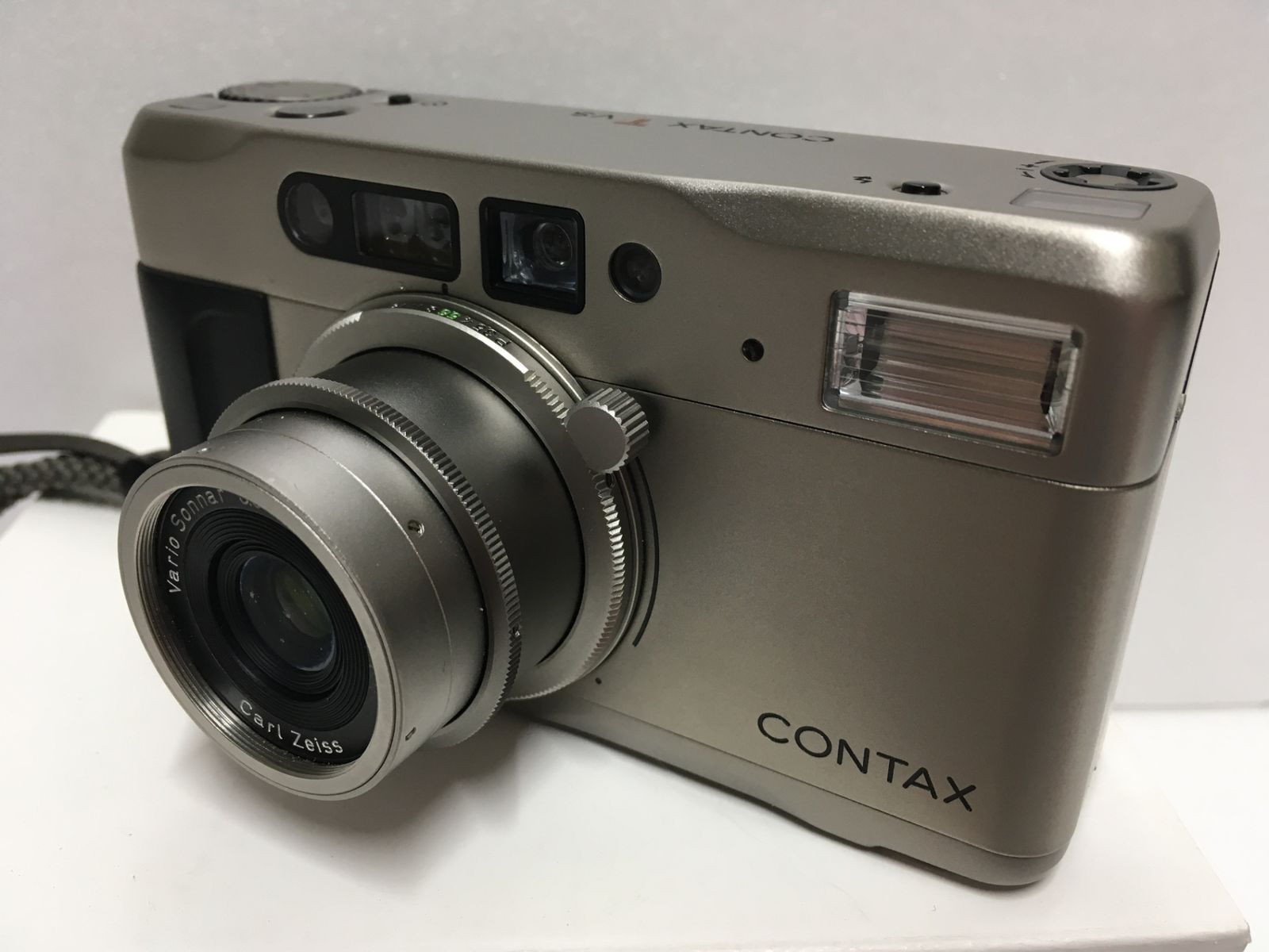 CONTAX デジタルカメラジャンク 中古】CONTAX コンタックス Tvs DIGITAL チタンブラック