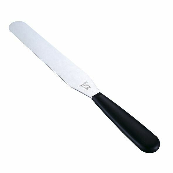 (まとめ買い)カンダ 黒プラ柄 スパチュラ S-205 【×3】