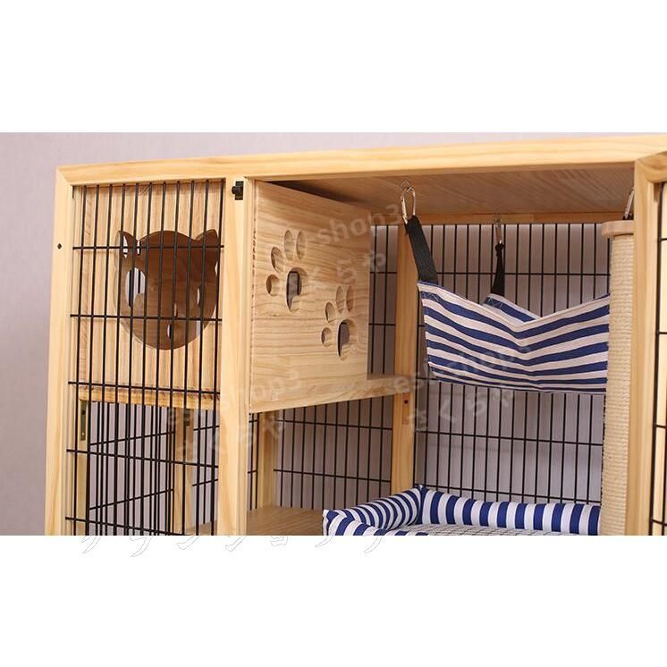 品質保証 超ビッグ三段猫舎別荘