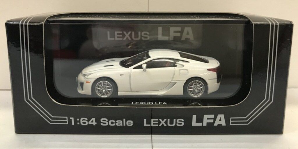 京商 1/64徳間EC LEXUS LFA ホワイト