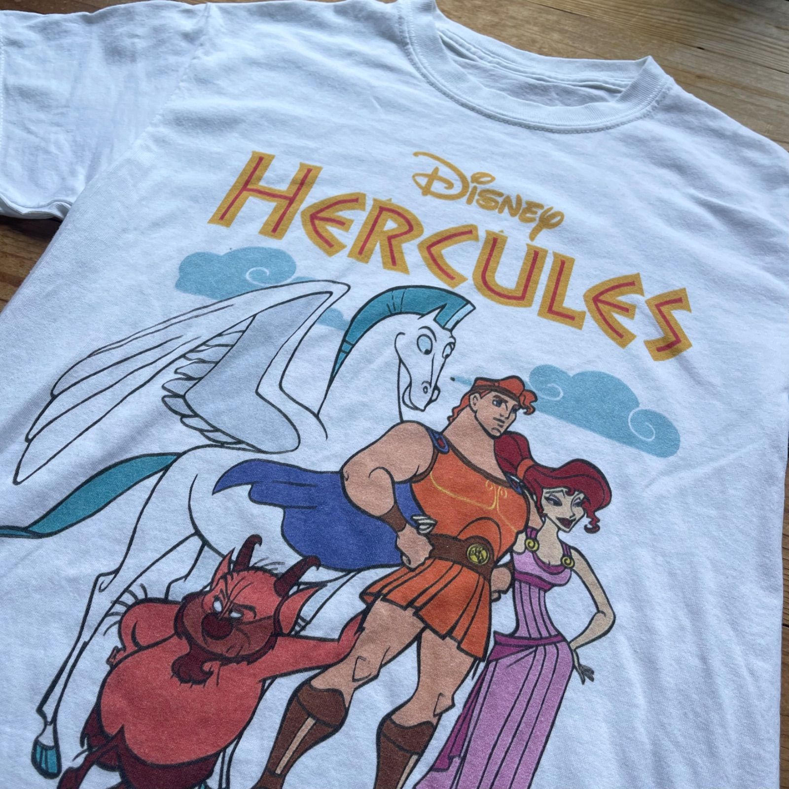 00's Disney HERCULES Tシャツ 古着 ディズニー ヘラクレス