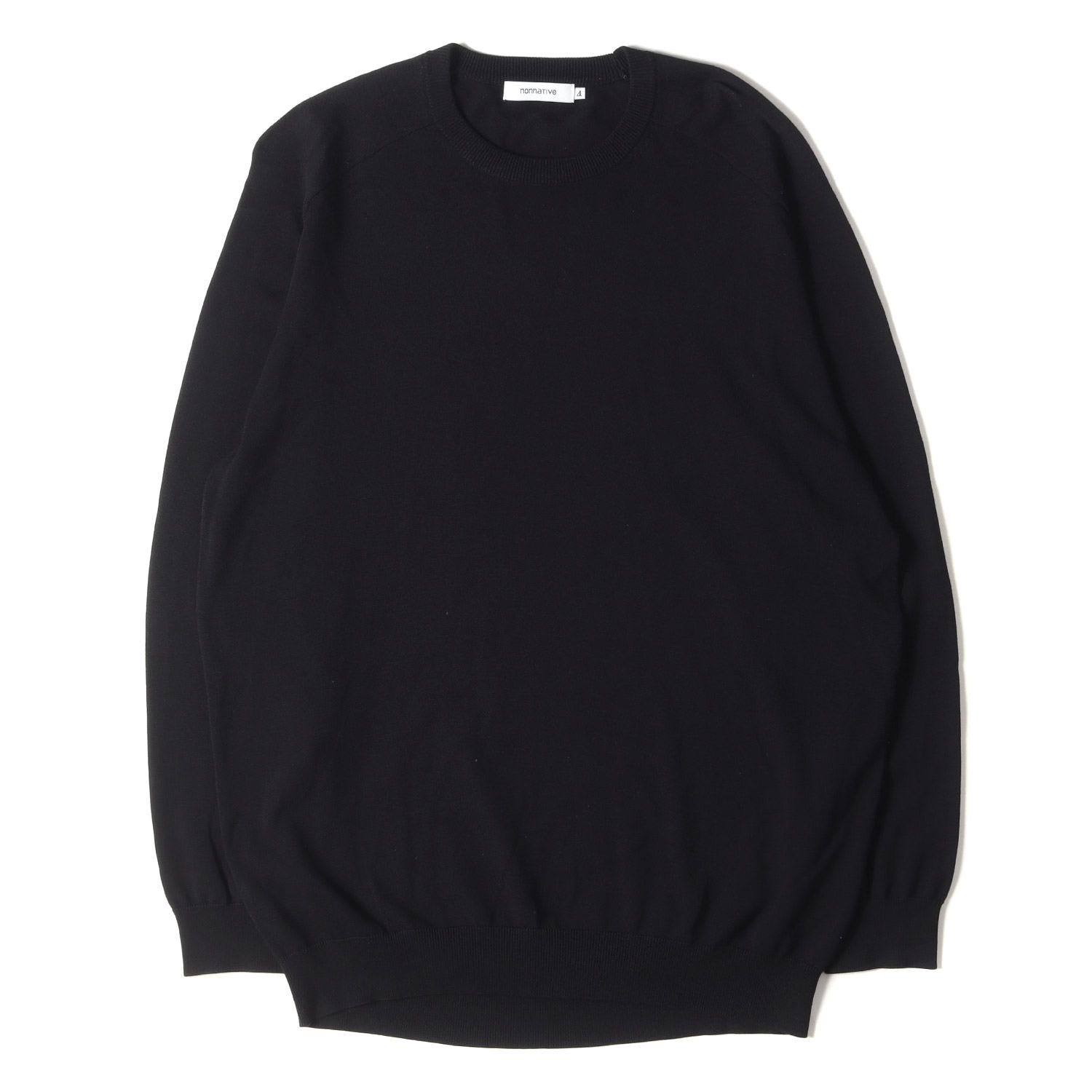 美品ノンネイティブニット/サイズ3（nonnative⁄DWELLER CREW L