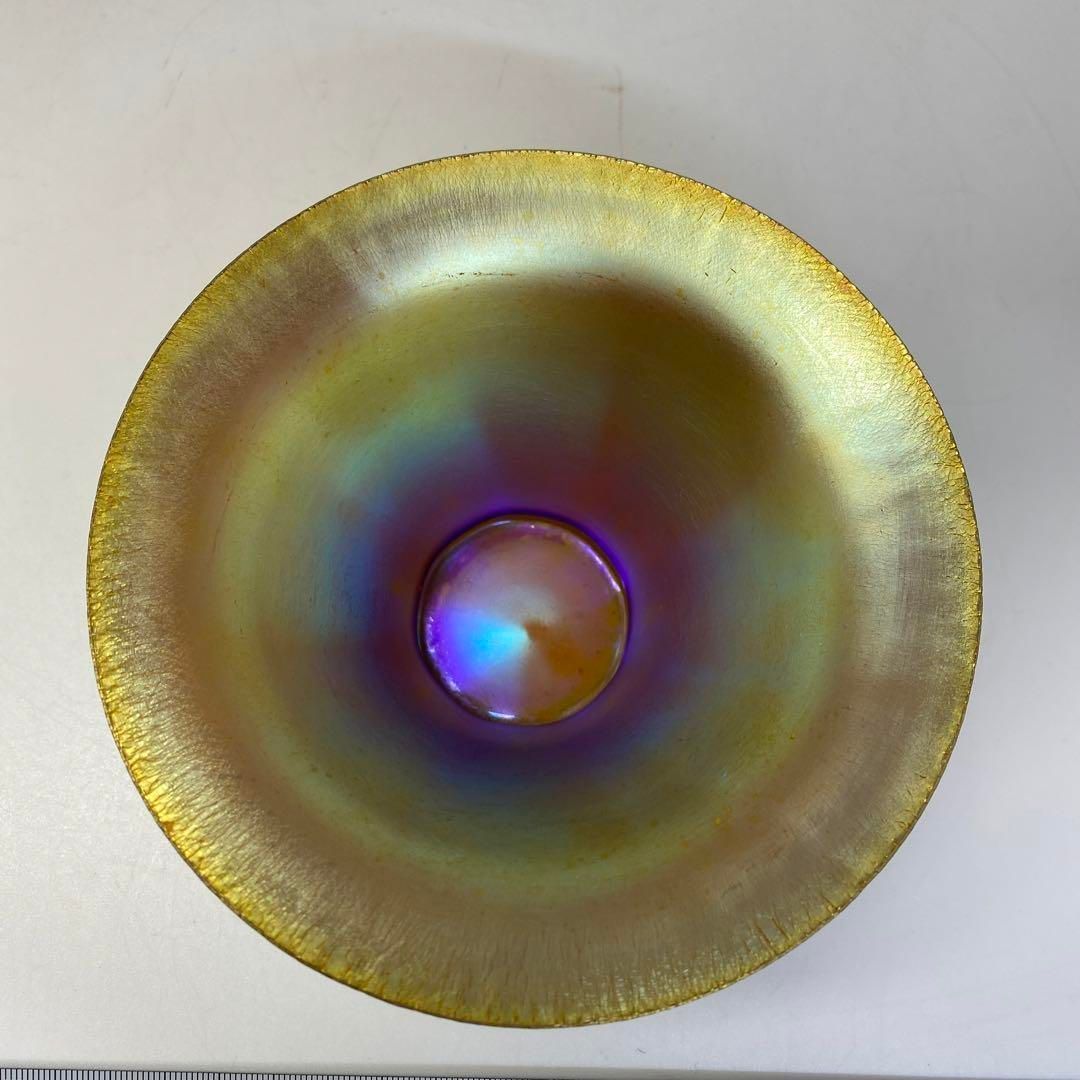 ティファニー ファブリルグラスボウル 木箱付 トトコ 東さ6-0706☆2F