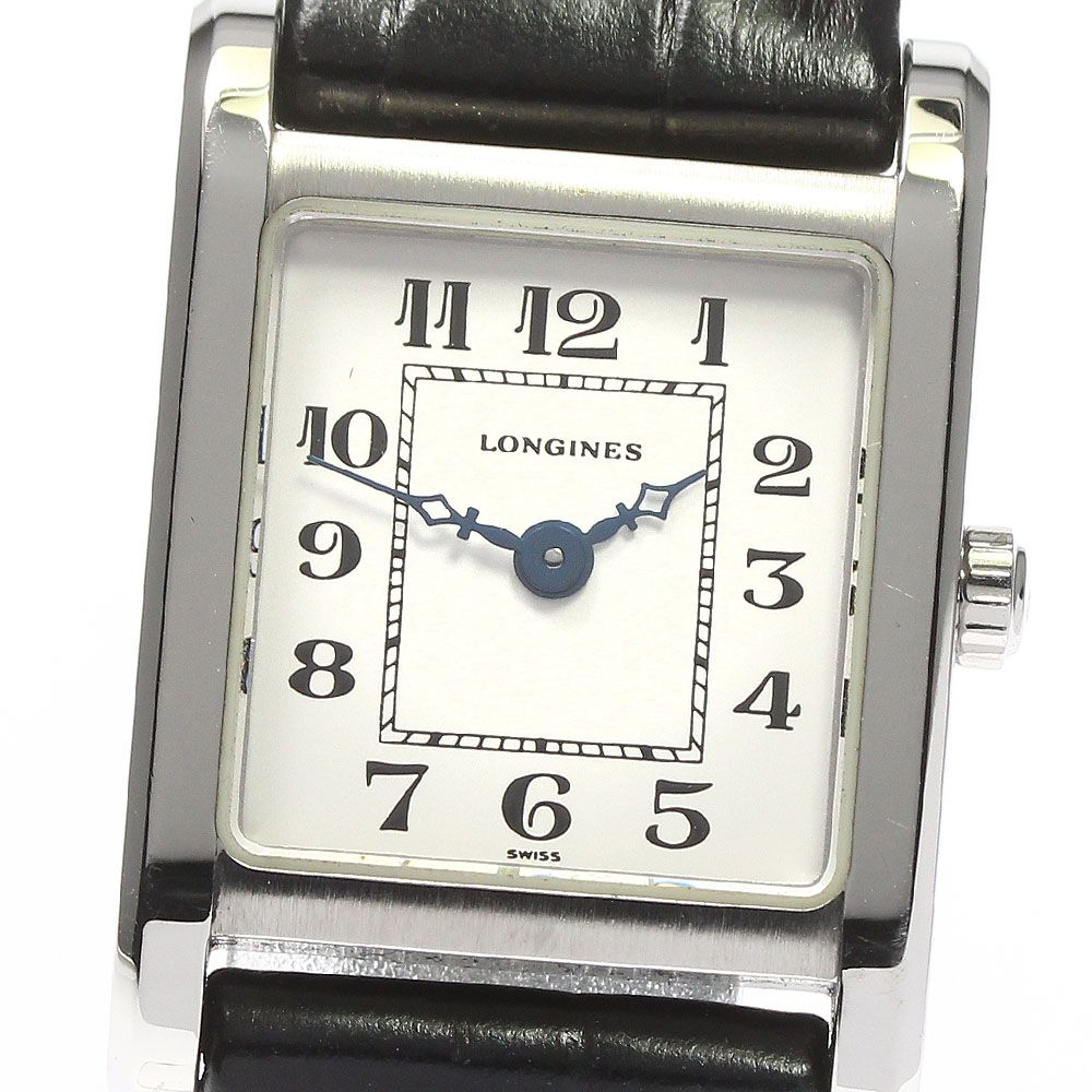 ☆良品  ロンジン  スクエア ローマン L5.173.4 レディース 【中古】 LONGINES - ☆良品 ロンジン スクエア ローマン L5.173.4 レディース