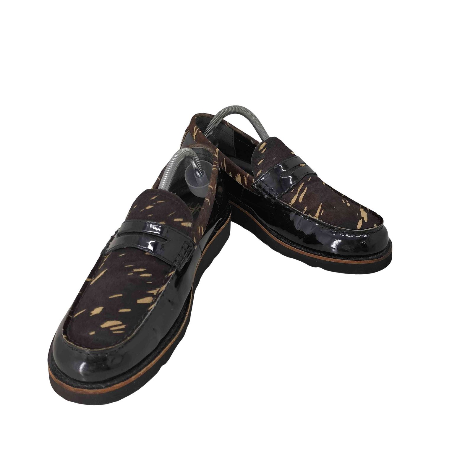 【はな】 ユーズドフルギ USED古着 JUMP SHOES ハラコローファー メンズ