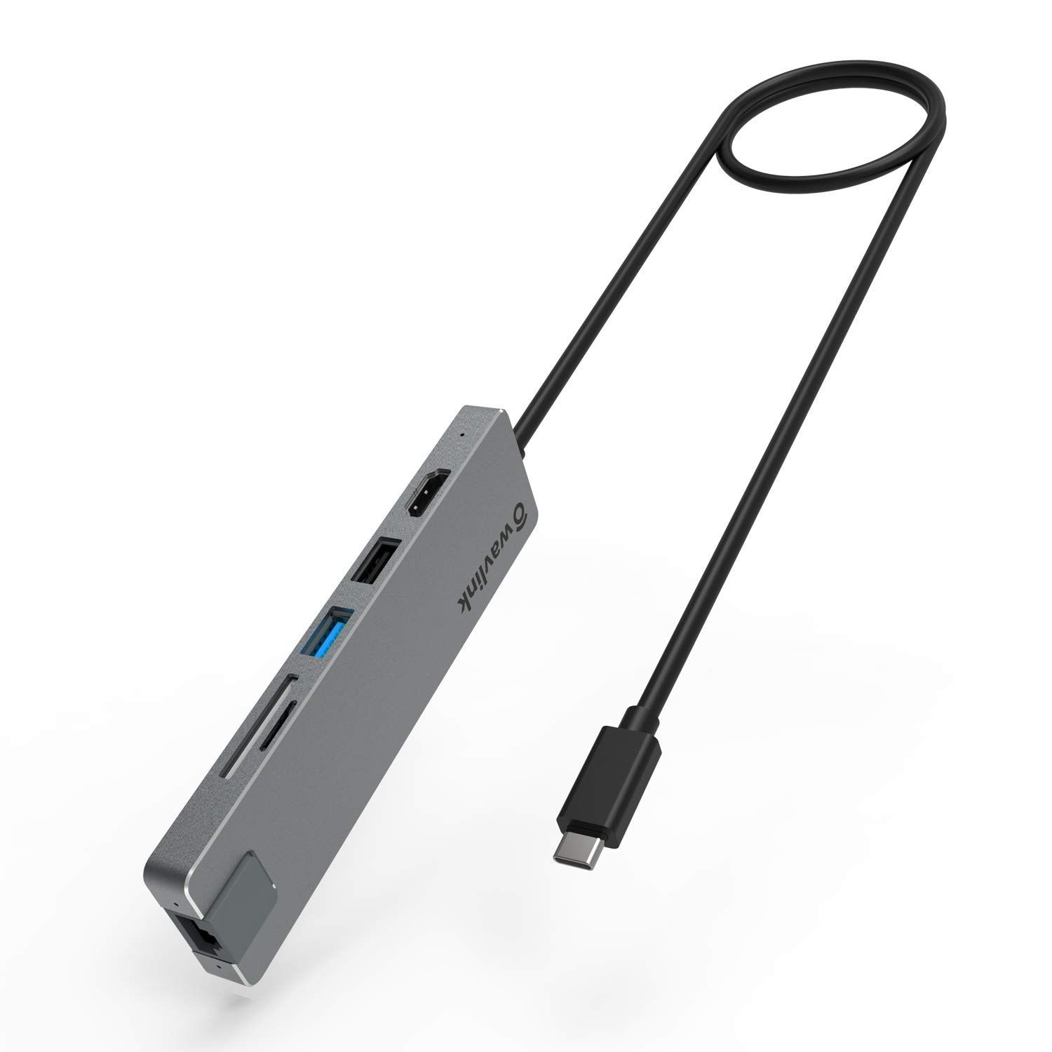 ４K HDMI 解像度 USB C 7-in-1 100W充電ポート PD機能付きUSB C ハブ cミニドッキングステーション/ ドッキングステーション 4K HDMIポート ハブ/type RJ45ポート USB 3.0 /2.0ポートMicr