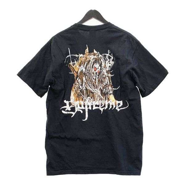 Supreme 24AW satan Tee ロゴ プリント Tシャツ 半袖 カットソー