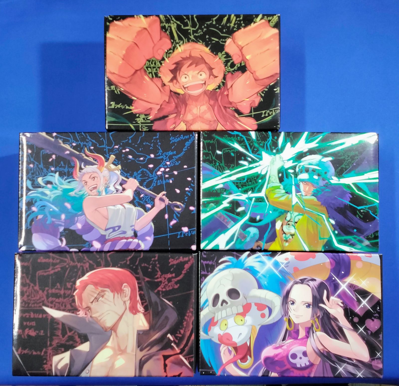ワンピースカード THE BEST ストレージボックス 全5種フルコンプセット 