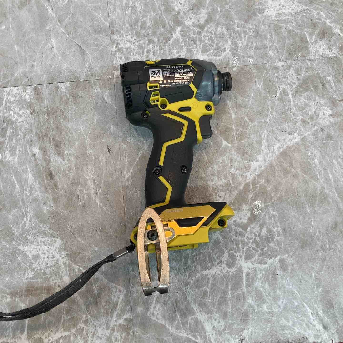 ハイコーキ HIKOKI 旧 日立工機 コードレスインパクトドライバ WH36DC NN DY 八潮店