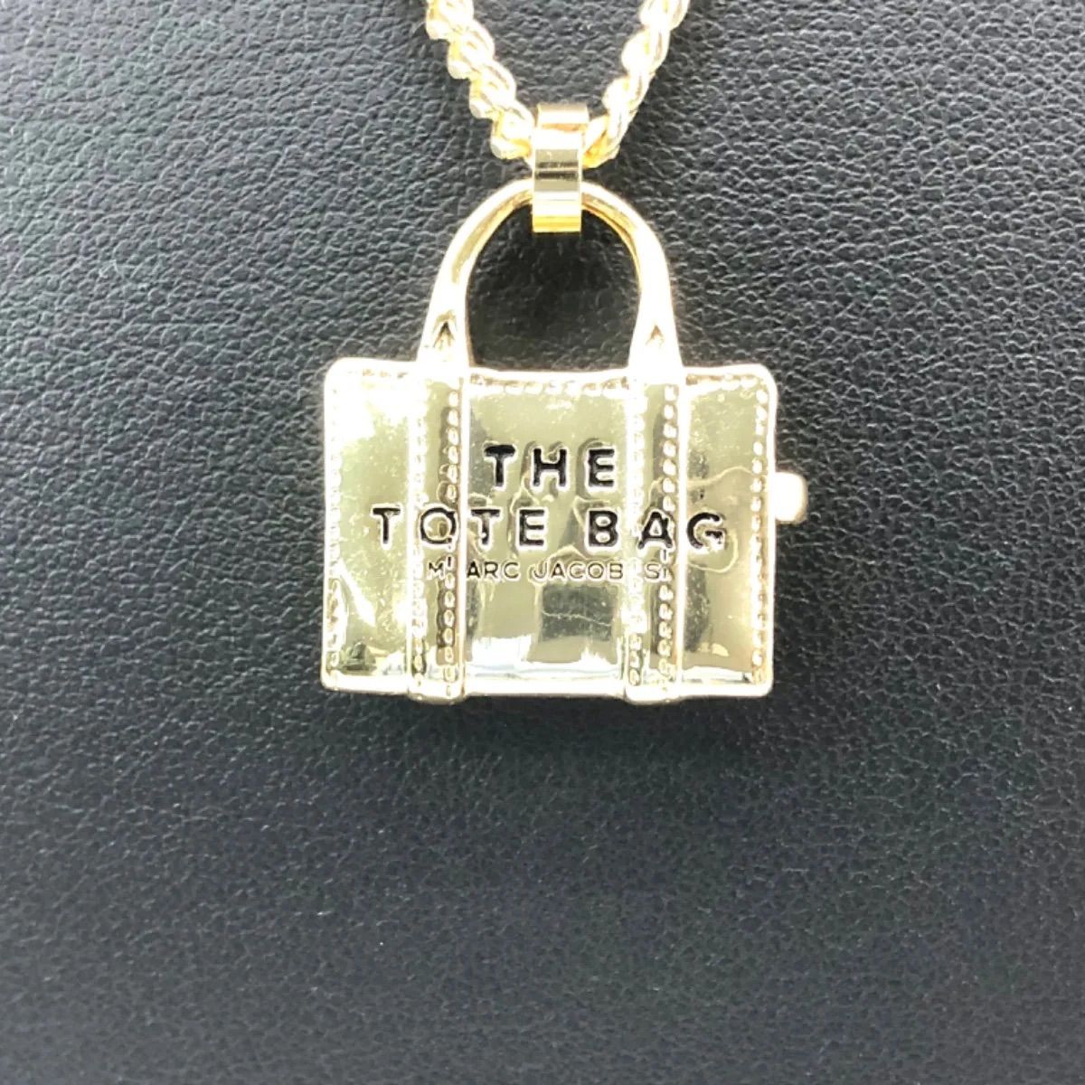 美品】マークジェイコブス ネックレス THE TOTE BAG /ザ トート バッグ 