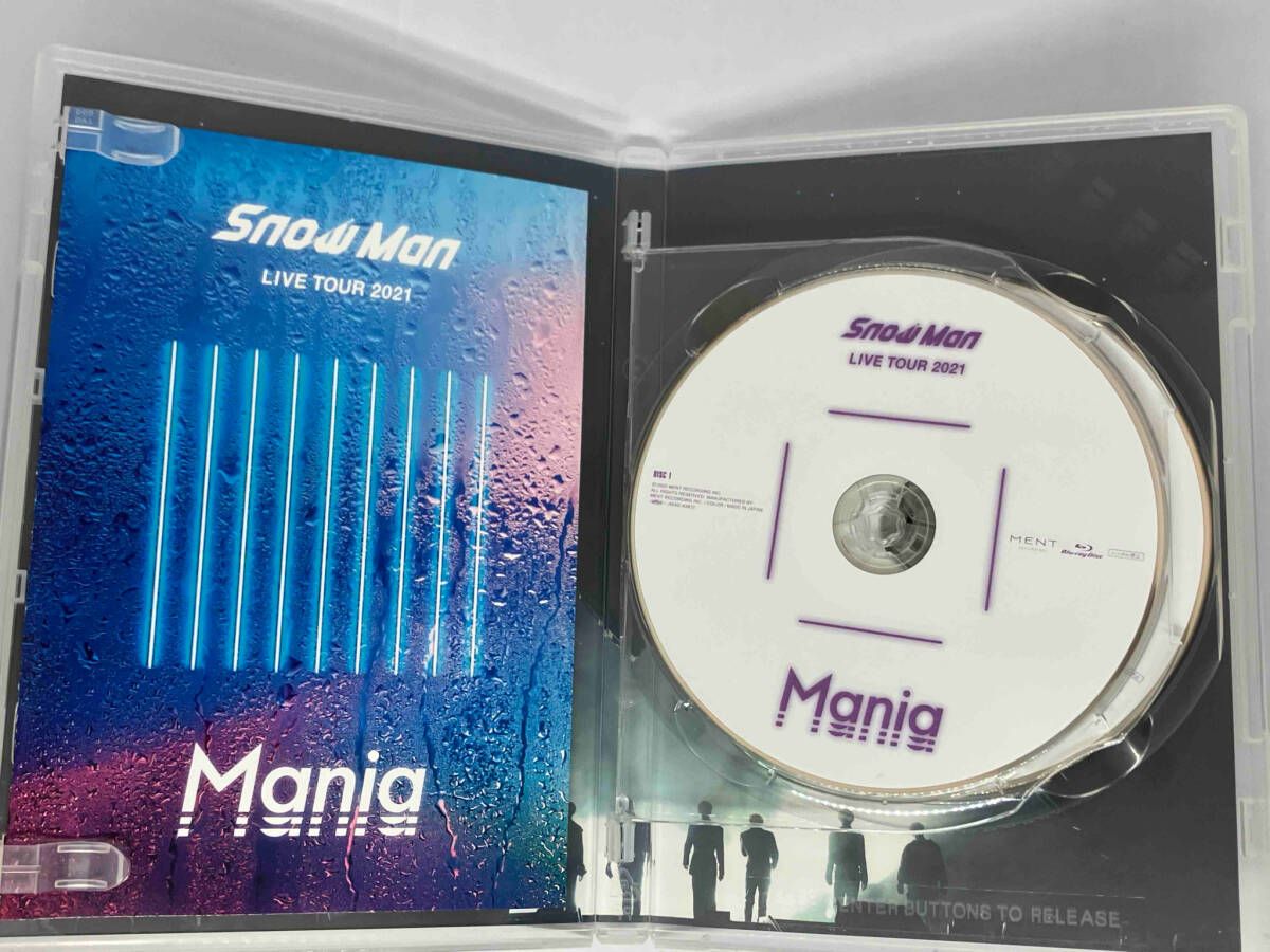 ミュージック Man LIVE TOUR 2021 Mania DVD Blu-ray Amazon.co.jp: Snow Man LIVE TOUR 2021 Mania(Blu-ray2枚組