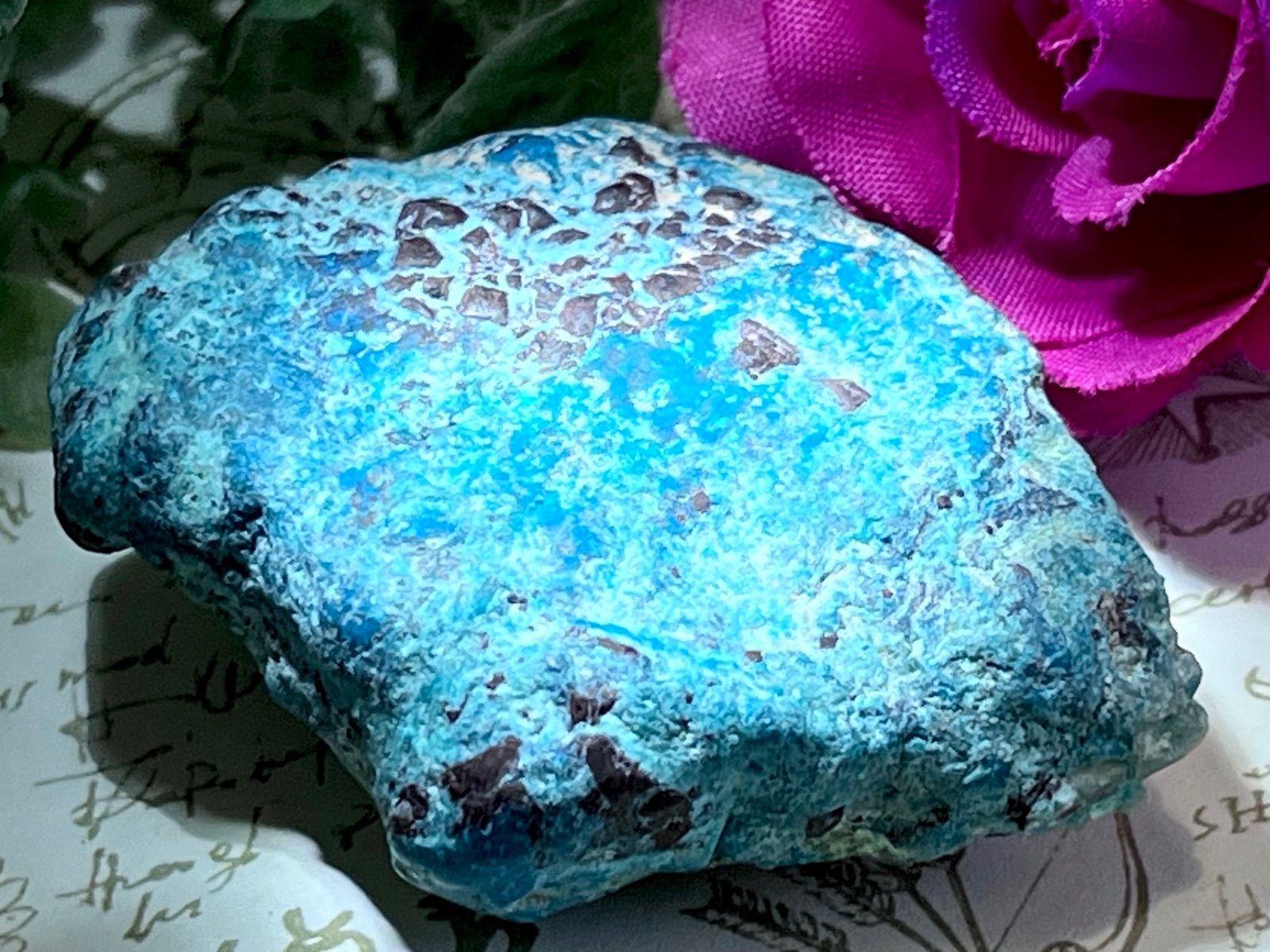 女神の石✨ クリソコラ 珪孔雀石 ラフストーン 【公式通販】