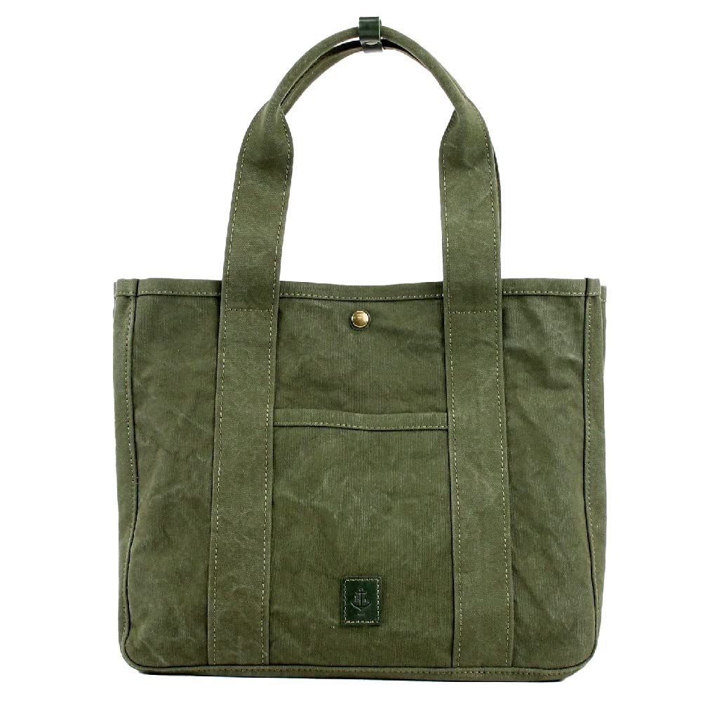 バギーポート BAGGY S ANNEX バギーズアネックス 18oz アーミーダック バイオ トートバッグ トート カジュアル 大容量 帆布 A4サイズ B5 二層式 丈夫 PC タブレット 自立 メンズ レディース ブランド lgr カーキ