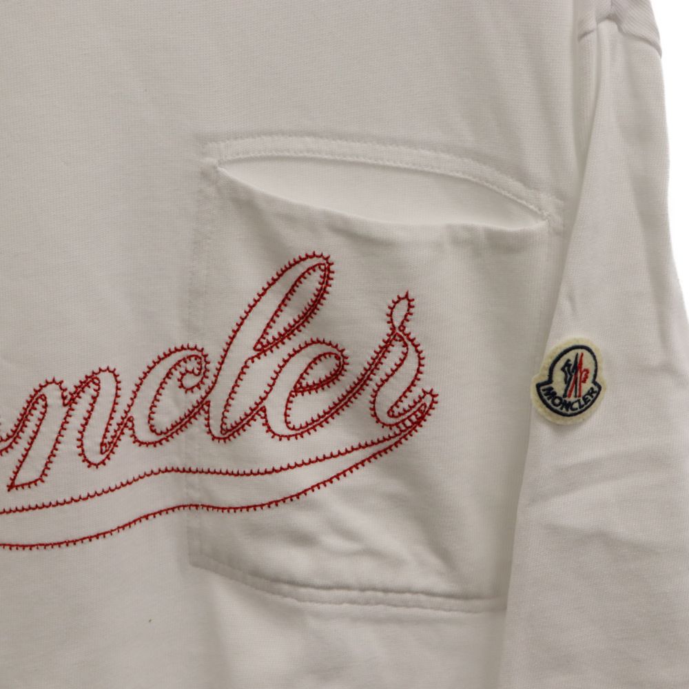 モンクレールベースボールロゴ 半袖Tシャツ