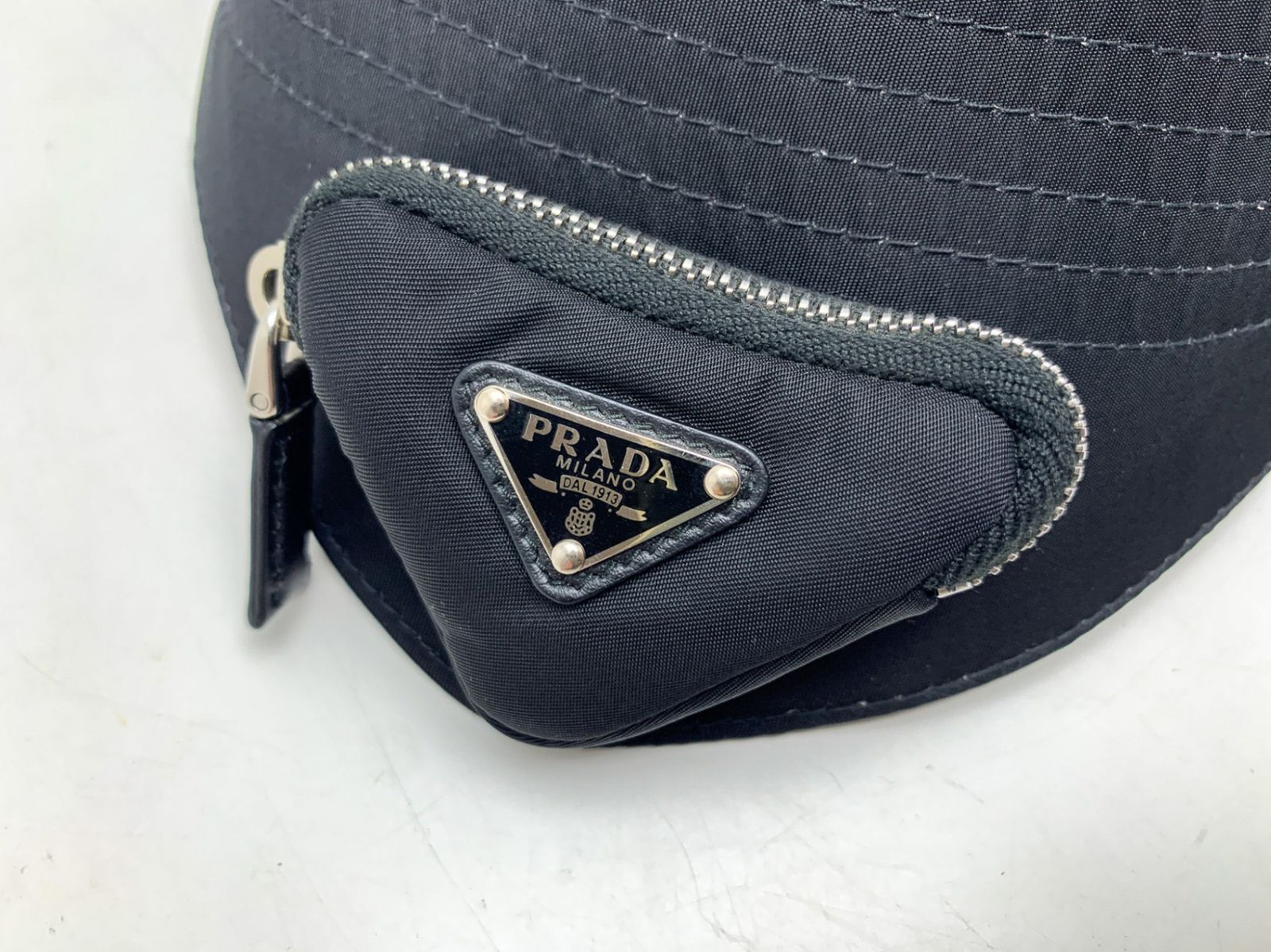 PRADA ナイロンキャスケット(Mサイズ) PRADA キャスケット PRADA