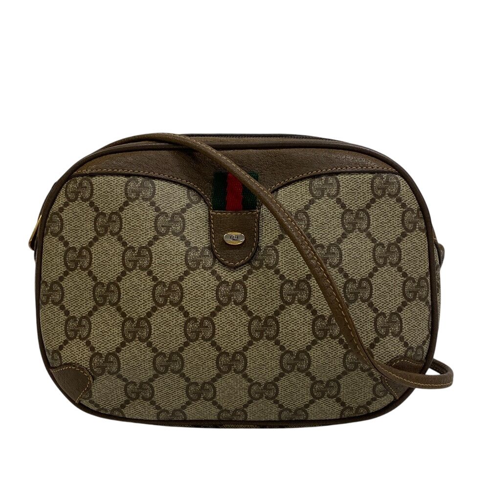 GUCCI グッチ 8902066 オールドグッチ ポシェット シェリーライン GG 