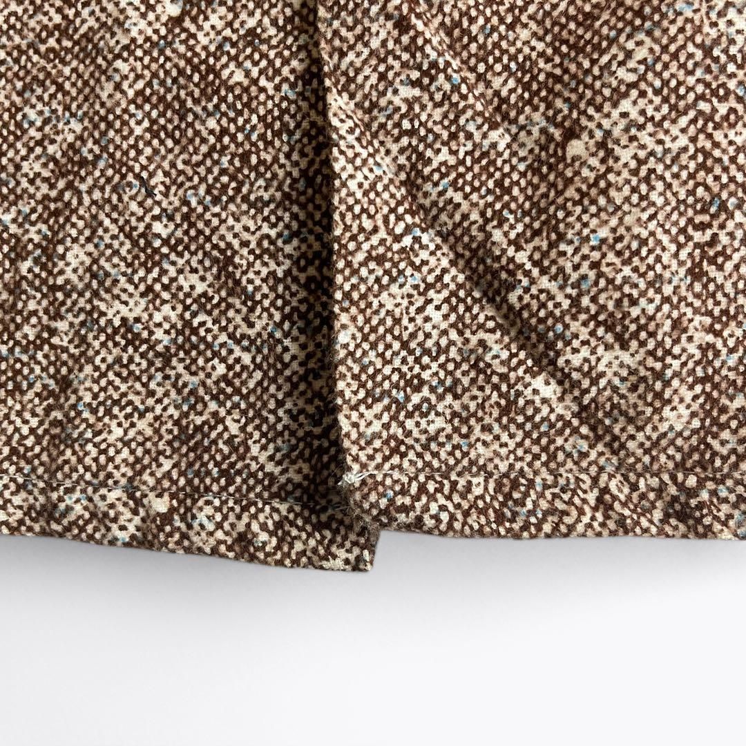 ネップ入りウール転写