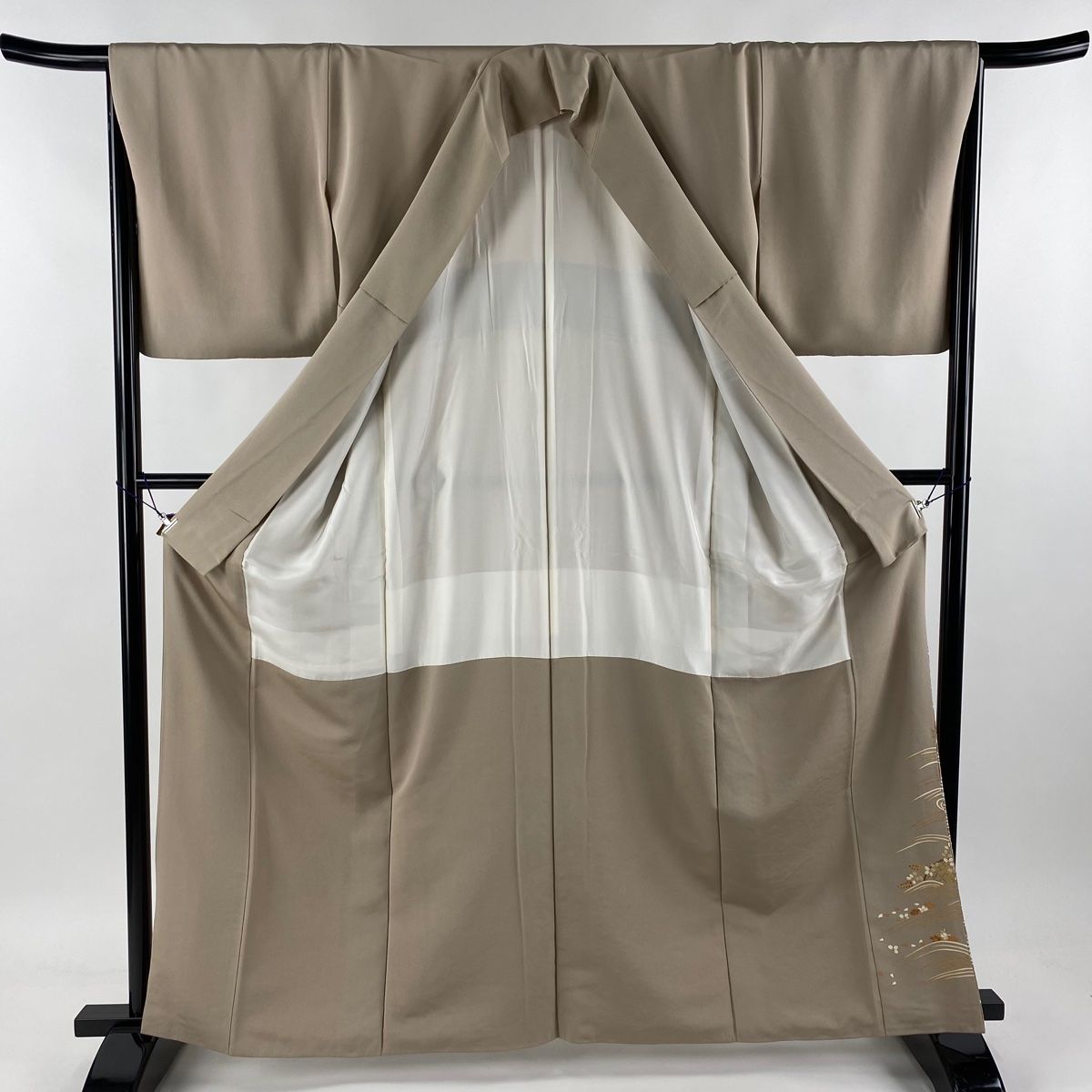 和田光正 色留袖 金彩 菊 萩 桔梗 柴垣 蛇籠 着物 045a d