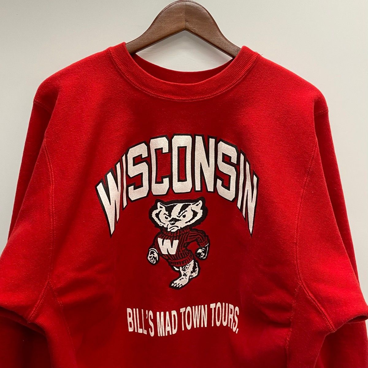 チャンピオン Champion 90's REVERSE WEAVE WISCONSIN USA製 両面