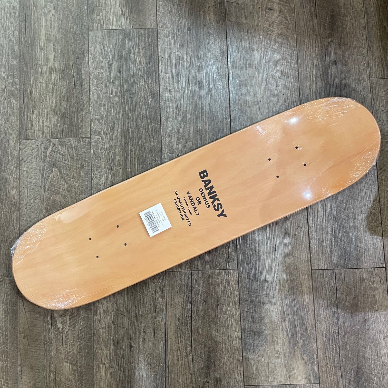 未使用品 BANKSY SKATEDECK Laugh now Skateboard スケートボード