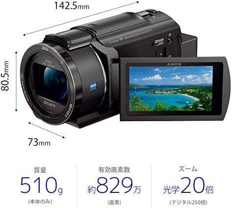 SONY　4K ビデオカメラ FDR-AX45　内蔵メモリ64GB＋SD64GB 413qyG31aQL.jpg