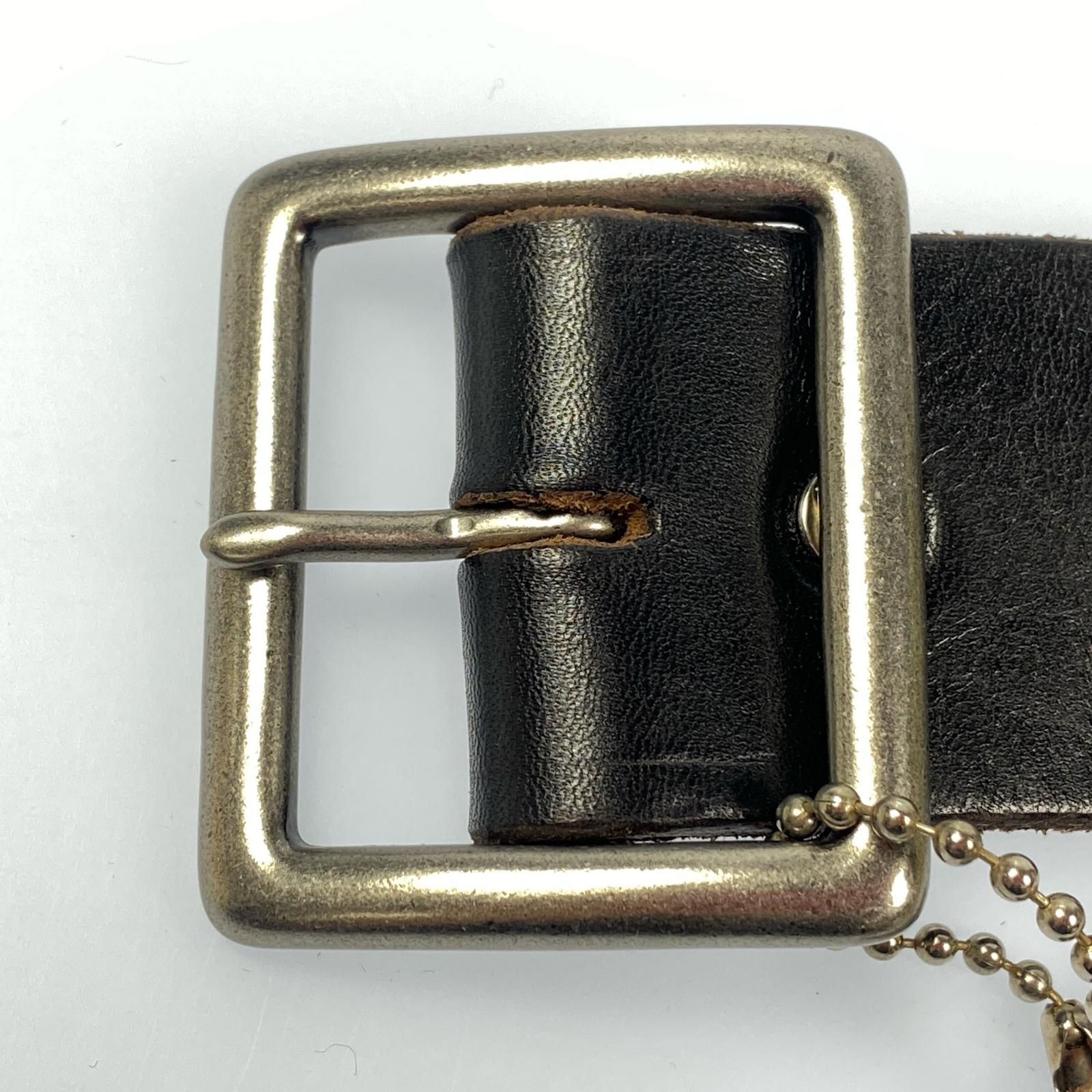 姫路東店】 中古 HTC | エイチティーシー ベルト Leather Studs Belt