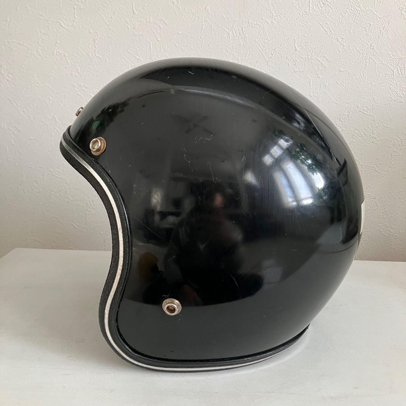 ビンテージヘルメット　GRANT GP-2 黒　ジェットヘルメット　Bell Vintage Helmet（ビンテージヘルメット）66s Grant GP-2