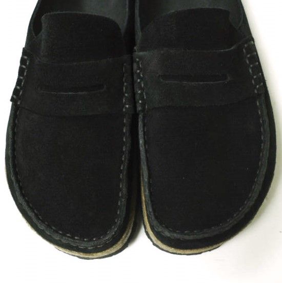 BIRKENSTOCK ビルケンシュトック NAPLES ネープルス ハーフクロッグ 41(26.5cm) BLACK スエード ローファー サンダル  レギュラー幅 シューズ g19461 - メルカリ