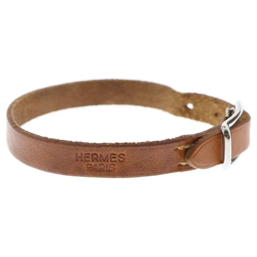 HERMES (エルメス) マルジェラ期 アピ1 □C刻印 レザー ブレスレット