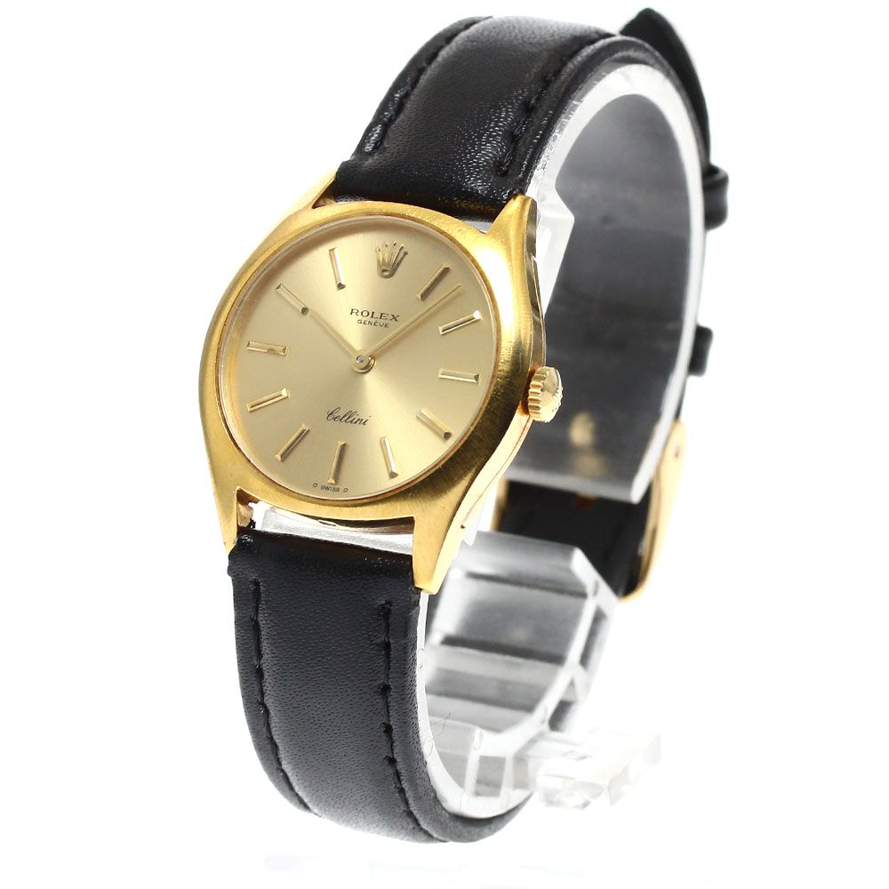 ロレックス ROLEX 3800 チェリーニ K18YG Cal.1601 手巻き レディース_910603