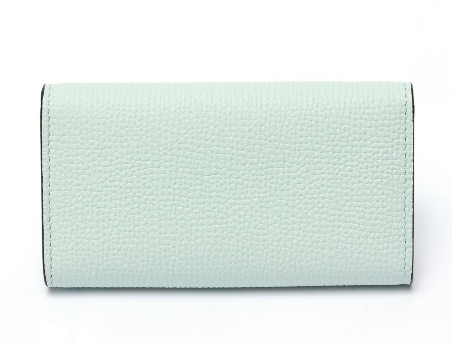 ロエベ LOEWE アナグラム キーケース C821K92X01 ペブルグレインカーフ レザー フローズン ライトブルー系 商品番号 S-158949