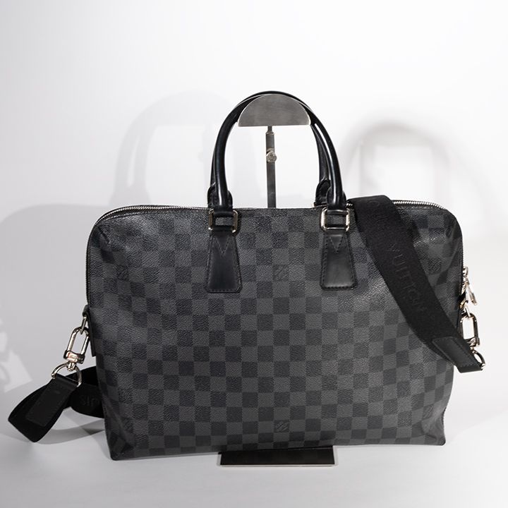 【美品】LOUIS VUITTON ダミエ グラフィット ブリーフケース 楽天市場】【10%OFF】 ルイヴィトン ビジネスバッグ PDV ダミエ