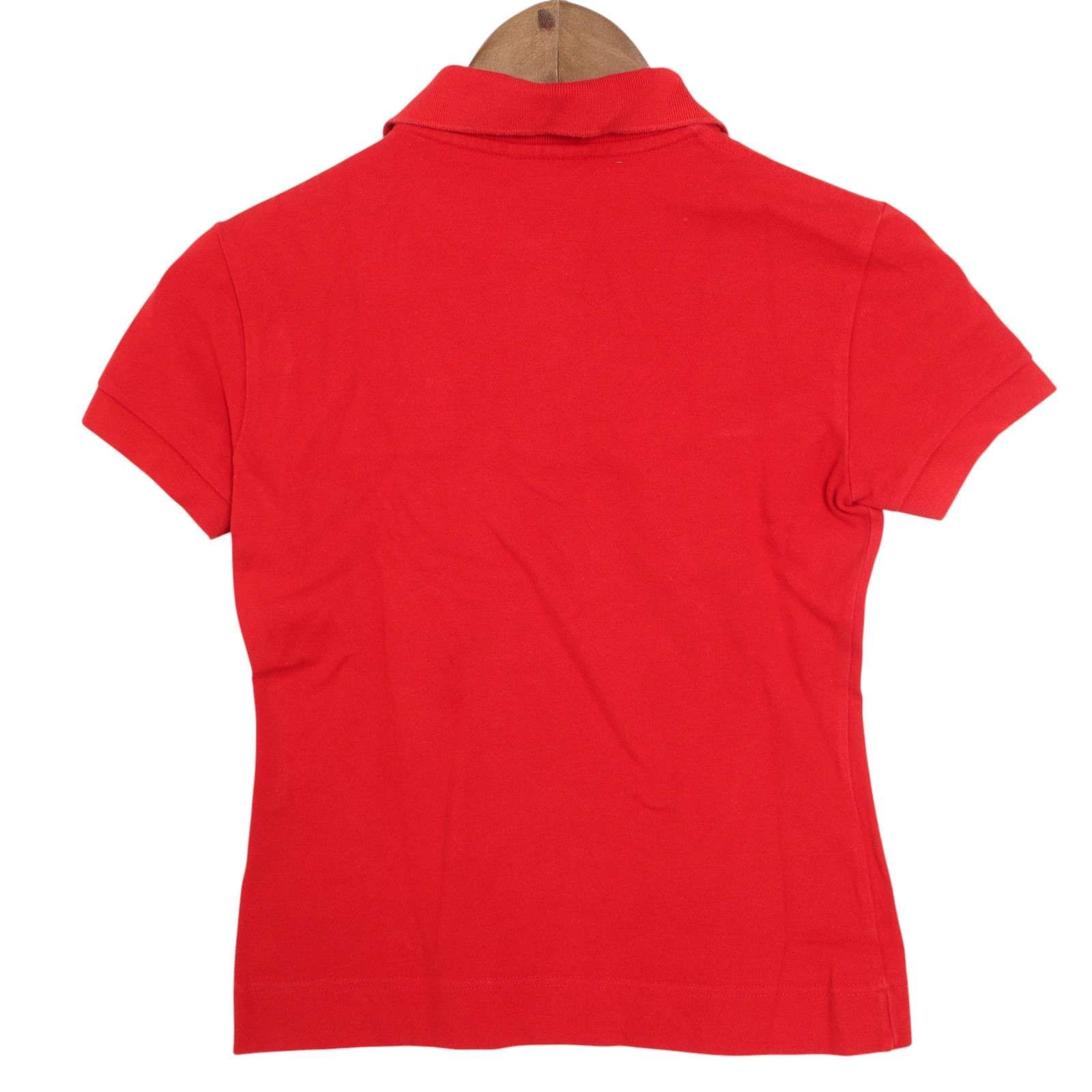 LACOSTE ラコステ 春夏 ストレッチ 鹿の子☆ ポロシャツ Sz.38