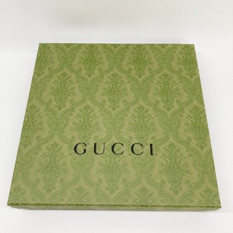 GUCCI グッチ 692702 GGウール ジャガード ネイビー×アイボリー 