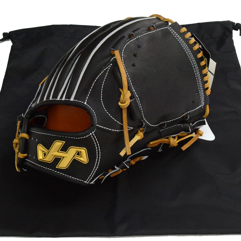 SSK プロエッジ 硬式用キャッチャーミット ブラック×茶 袋なし