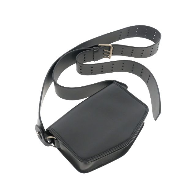 アンドゥムルメステール ANN DEMEULEMEESTER 23AW カーフレザー 