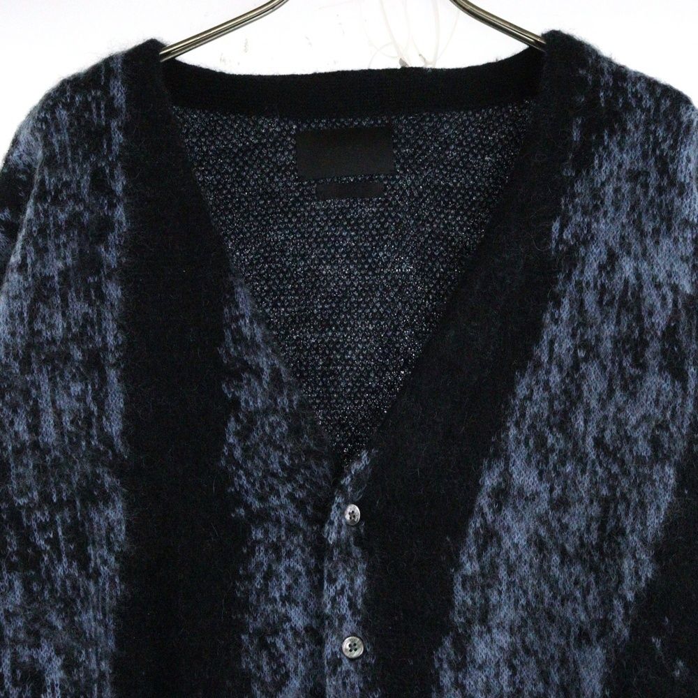 YOKE (ヨーク) 24AW JACQUARD MOHAIR CARDIGAN ジャガード