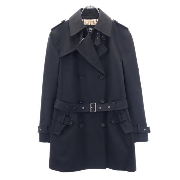 バーバリーブラックレーベル トレンチ コート M 黒 BURBERRY BLACK  