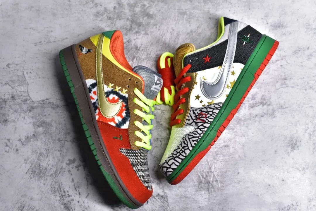 ナイキ スニーカー Nike SB “What the Dunk” 318403-141 男女兼用 並行 