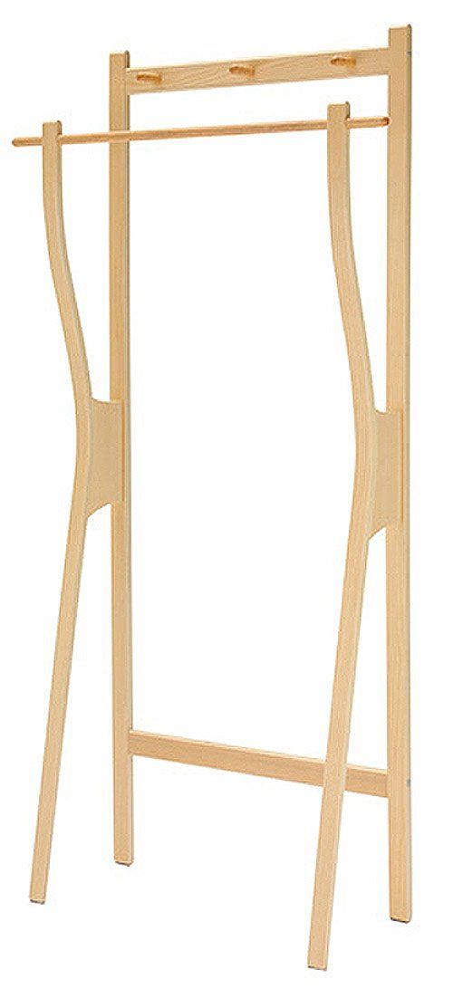 市場ハンガー ハンガーラック 160cm ナチュラル H-2589NA