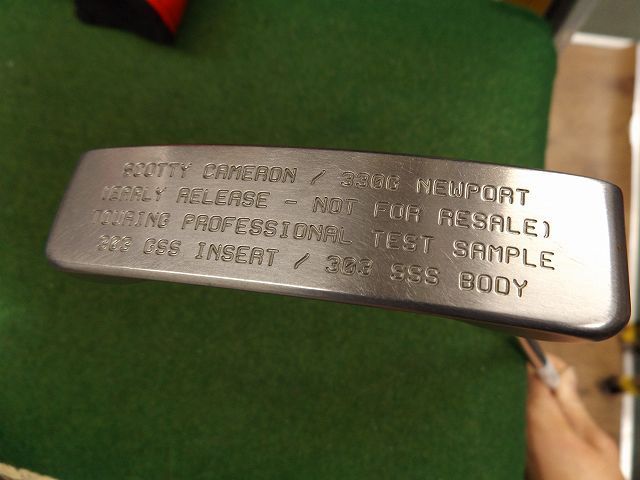 SCOTTY CAMERON NEWPORT TEST SAMPLE 34インチ スコッティキャメロン ニューポート .965071