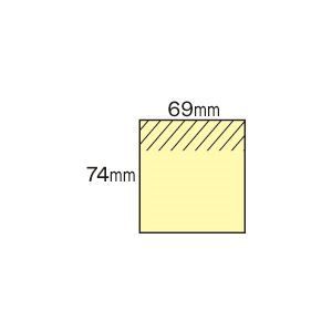 74×69mm