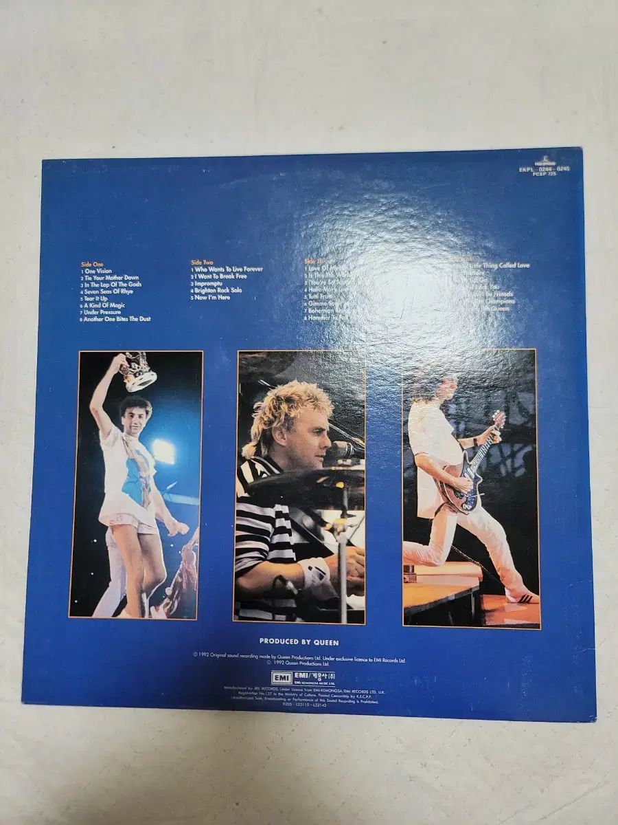 QUEEN 2lp ウィンブリー ライブ LIVE