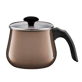 WMF フュージョンテック ミネラルマルチ ポット14cm 蓋付:ダークブラス