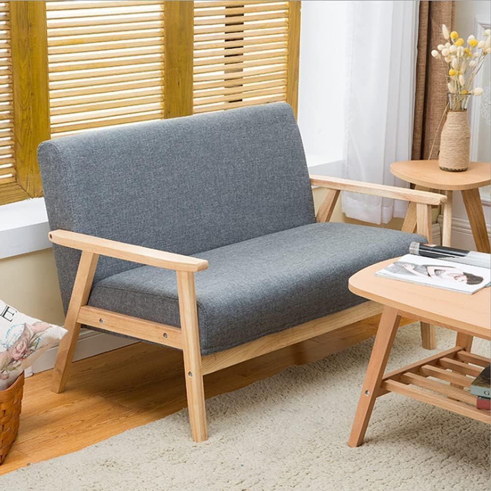 Vesgantti ソファー 2人掛け 幅113cm ファブリック かんたん組立