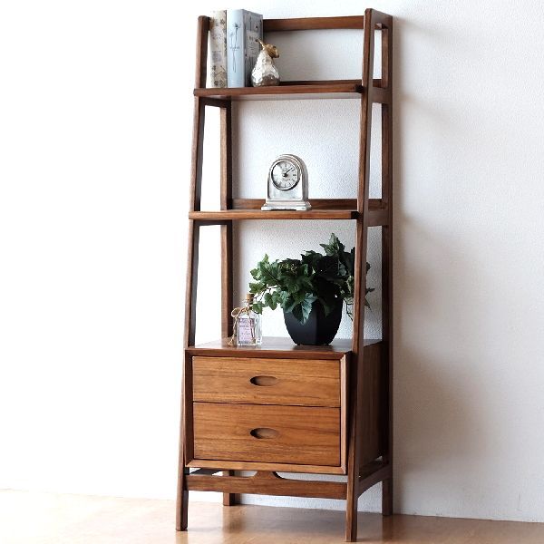 無印 ウォールナット コーナー棚 2個セット 壁に付けられる家具