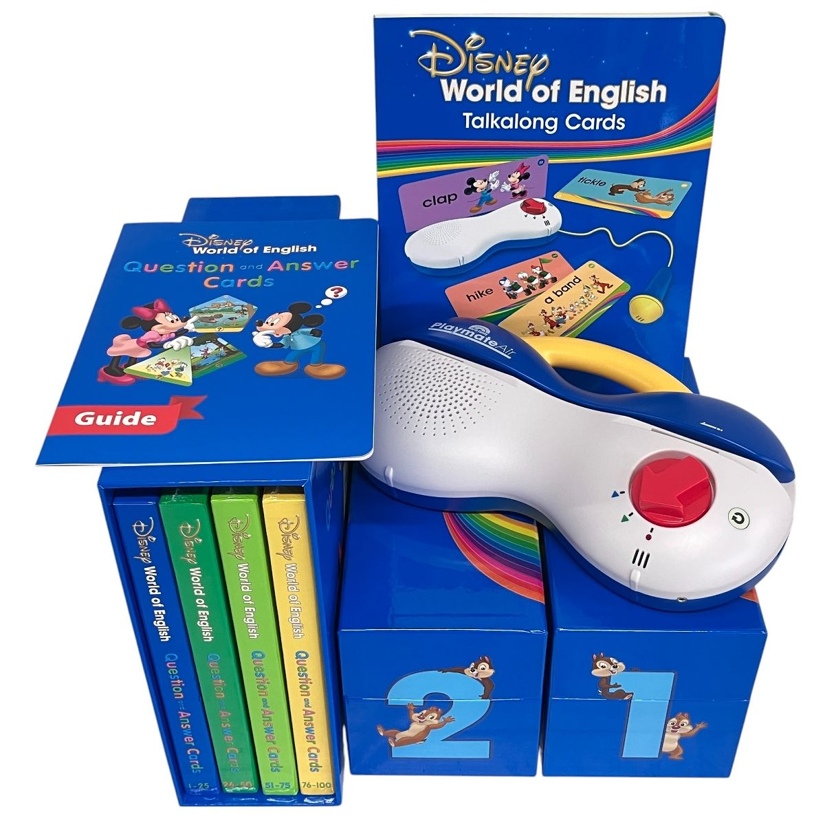 DWE トークアロング Q-Aカード ディズニー ワールドファミリー 英語 教材 2025年頃 F9986314