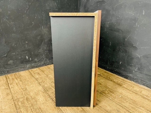 トイレ収納 吊戸 700mm幅 ナスラック 吊り戸棚 Aタイプ 本体黒 扉木目 サニタリー収納 住宅設備 リフォーム 514415在